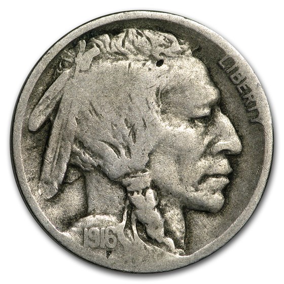 1916-D Buffalo Nickel VG 1916-D Buffalo Nickel VG